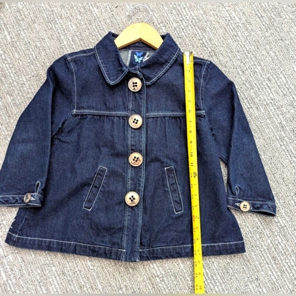 Absolutely Adorable La Senza Girl Flared Jean/Denim Jacket (Girl's Size Large) - Picture 8 of 13